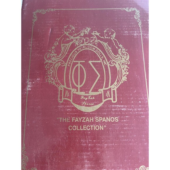 Fayzah Spanos Chick a Dee Porcelain Girl Doll Boxed Precious Heirloom Collection - Picture 9 of 16